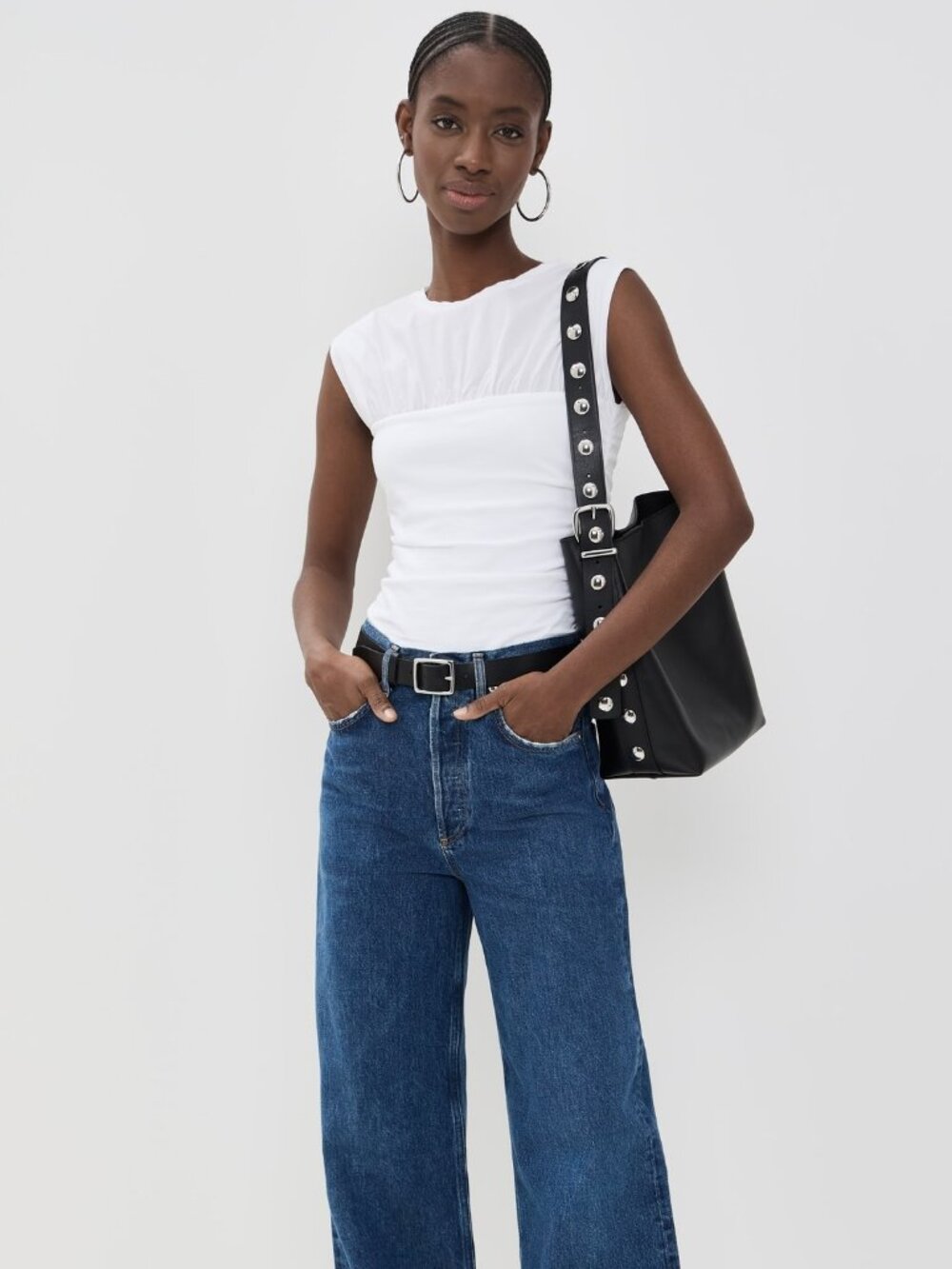 NWT Rag & Bone Banded Jersey Top XS